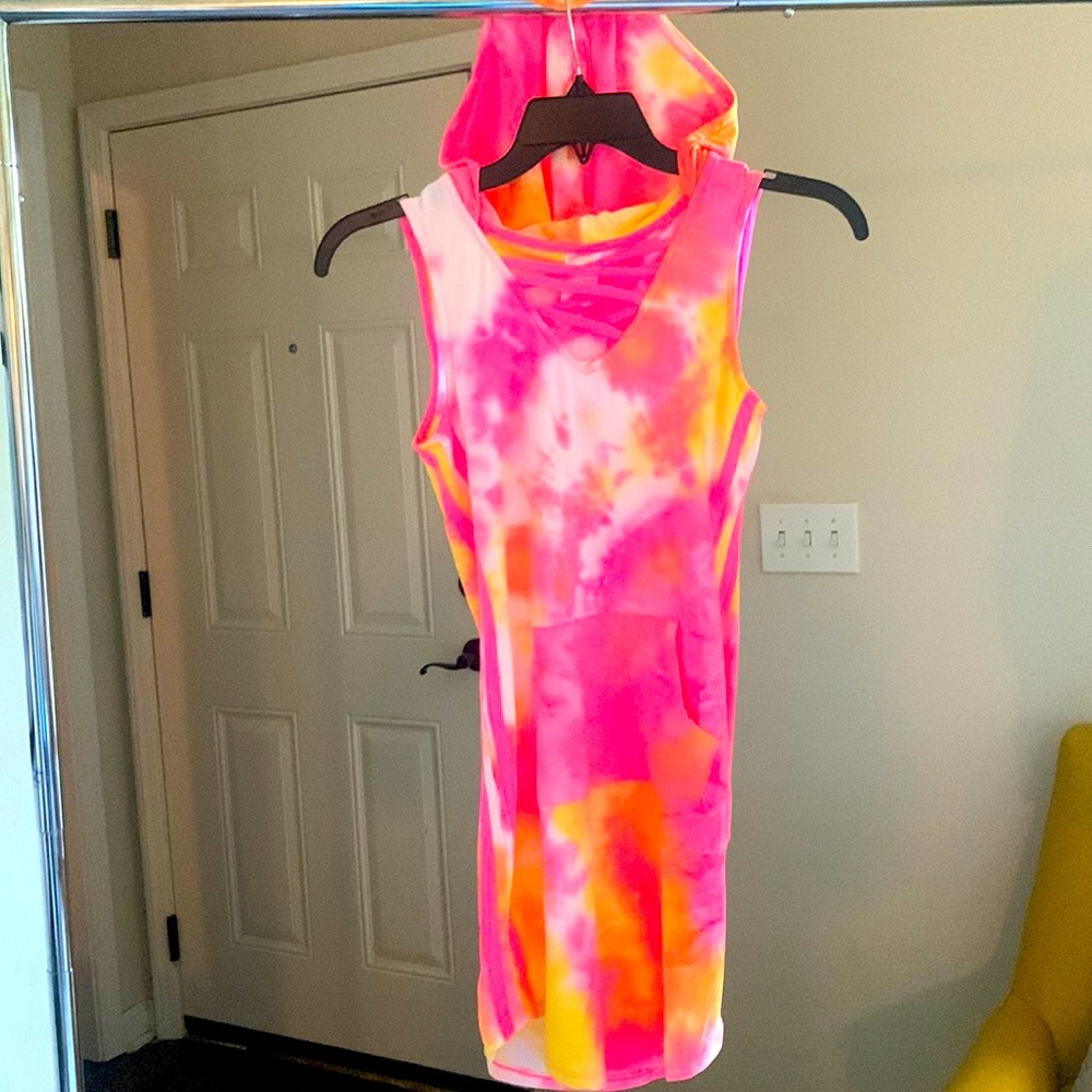 No Boundaries Sports Hoodie Tie-Die Dress S/CH (3-5)